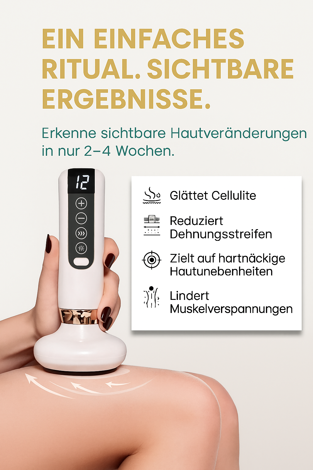 Celluwish™ Cellulite Körpermassagegerät